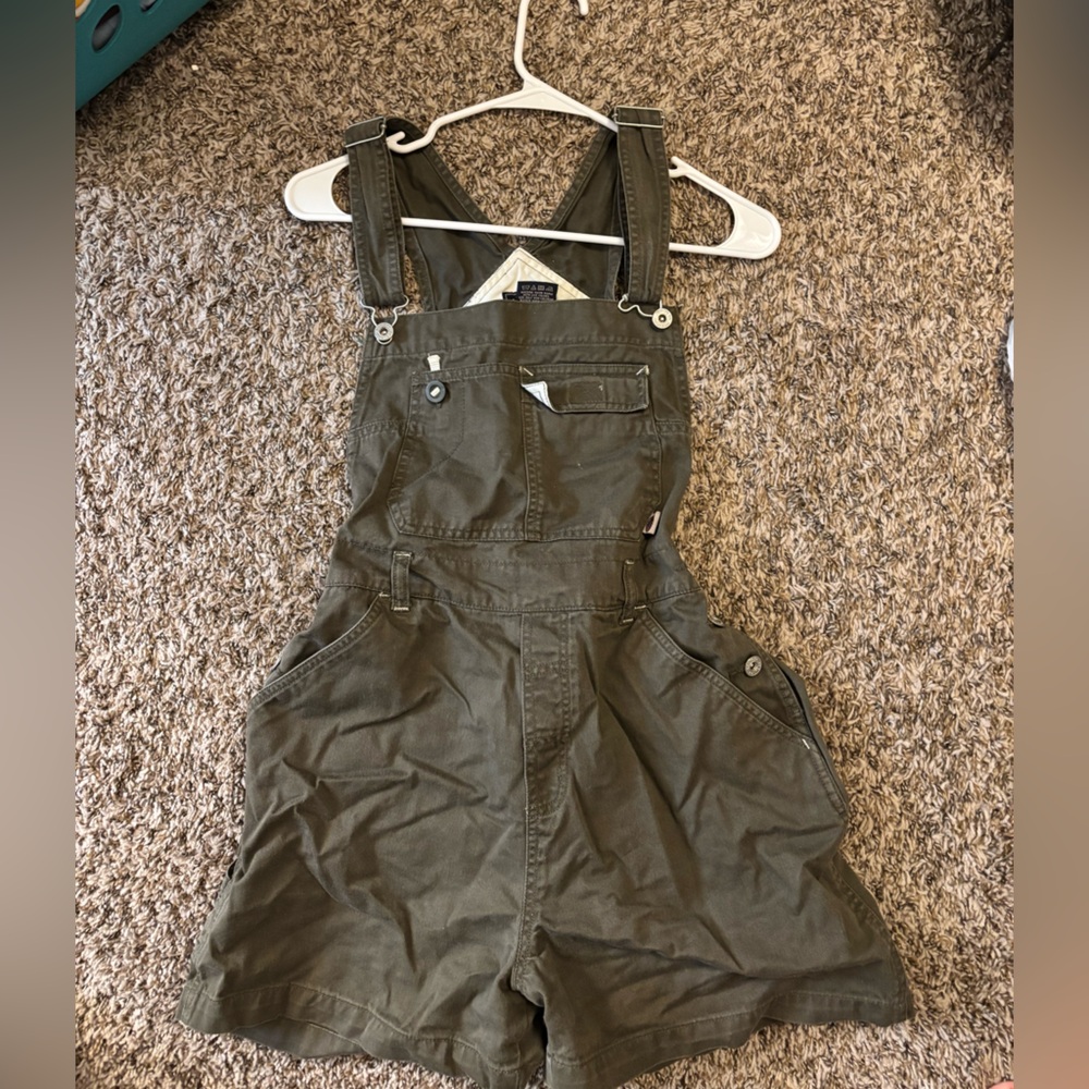 Route 66 Kids Khaki Overalls